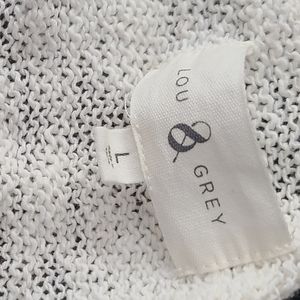 Lou & Grey light weight star sweater